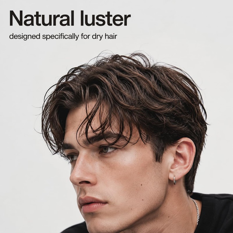 Hair Wax Refill Only, Natural Low Shine for Dry Hair,
