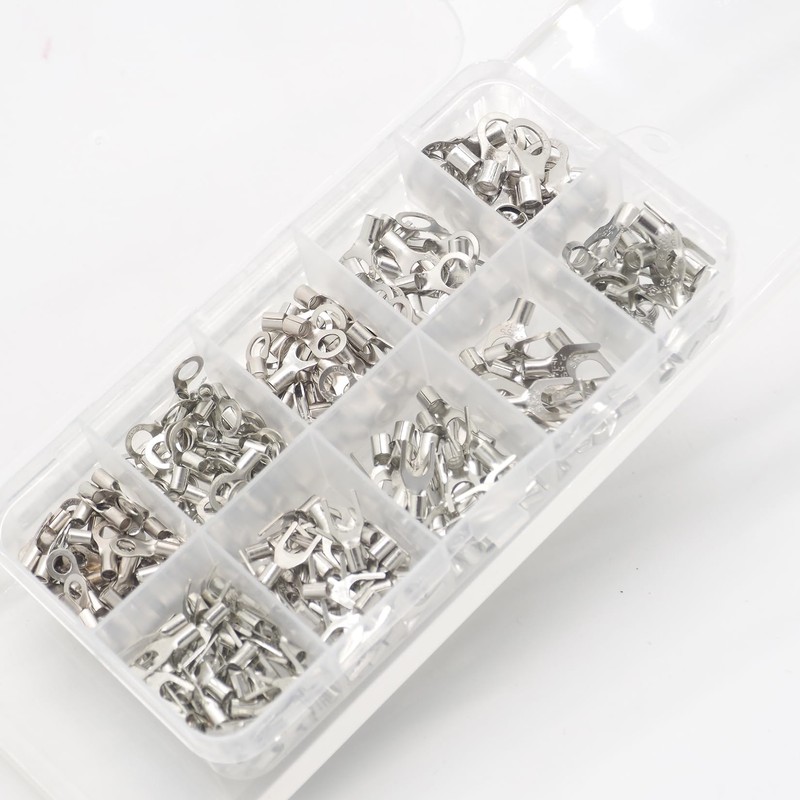 Audiofan Terminal Set, Connector, Round Terminal, U-Shaped Terminal, 10 Size,