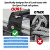 EDSRDPLT Adjustable Boat Fender/Bumper Hangers for Lund Sport Track System,