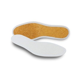 pedag pedag Deo Fresh Natural Terry Cotton & Sisal Insoles, Handmade in Germany, Fully Washable, Perfect for Keeping Feet Dry and Fresh in The Summer, US M11 / EU 44, Pale Blue, 1 Pair