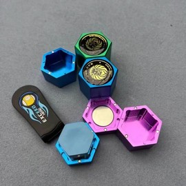 YEUEK Taom Pool Cue Hexagonal Chalk Holder Portable Cue Chalk Holder for Predator Chalk Billiard Cue Snooker Accessory