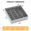 DIMJ Drawer Organiser, Storage Boxes, Socks Organiser, Foldable, Drawer Organiser