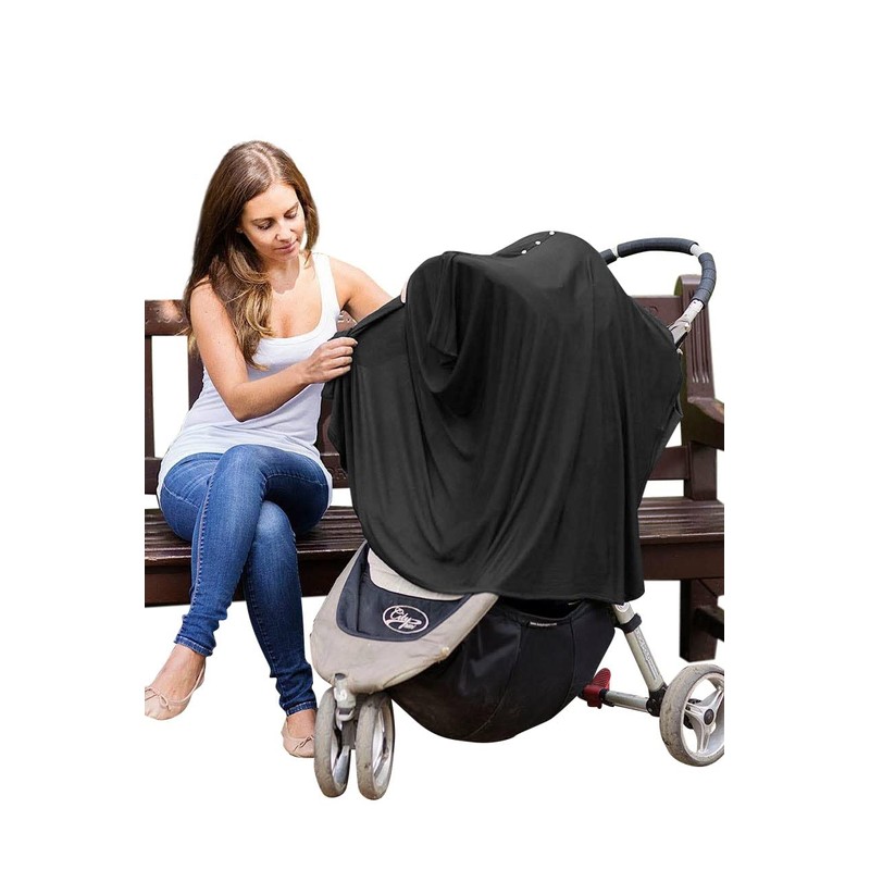 Byrd & Blume Maternity Nursing Cover Breathable Lightweight Breastfeeding Cover