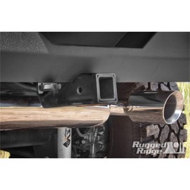Rugged Ridge | Trailer Hitch, Rear, Tube Bumper | 11580.02 | Fits 1987-2006 Jeep Wrangler YJ/TJ