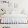 RIMELA Bed Valance Sheet Double Elasticized Bed Skirt Easy to