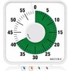 Secura 7.5 Inch Visual Timer, 60 Minute Oversize Visual Countdown
