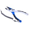 Aluminum Die Casting Fishing Cutting Pliers Non-slip Fishing Clamp Rubber