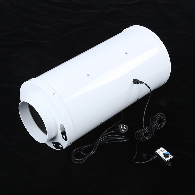 Duct Fan Mixed Flow Frequency Conversion Mute 150/200/250mm Speed Regulation