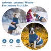 Kuoser Dog Sweater, Pet Cable Knitted Pullover Puppy Warm Clothes,