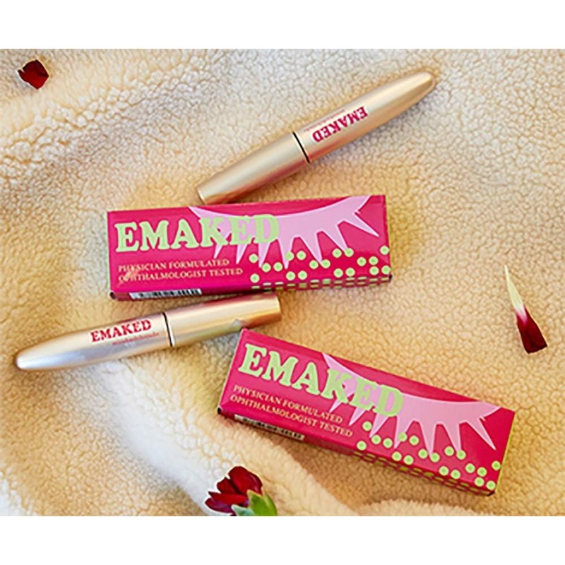 Set of 2, Eyelash Serum with 16 Active Ingredients, Emar