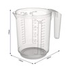 Rotho Topline Messbecher 1.5l mit Skala, Kunststoff (PP) BPA-frei, transparent,