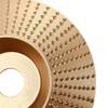 85mm/100mm Angle Grinder Sanding Disc, Carbide Wood Carving Shaping Disc,