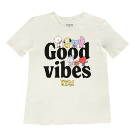 Máscara De Látex | Playera para Mujer BT21 Edición Limitada | Camiseta Cuello Redondo | Comfy Fit 100% Algodón