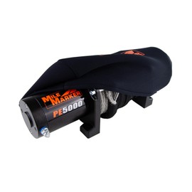 Mile Marker 8505 ATV Neoprene Winch Cover - All Weather Protection, Protects Winch from Mud / Road Debris / Elements, Resistant to Tears and Rips