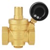 Hilitand DN25 Brass Relief Valve Adjustable Water Pressure Reducing Regulator
