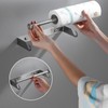 Wall Kitchen Roll Holder, 28 cm, Stainless Steel, Kitchen Roll