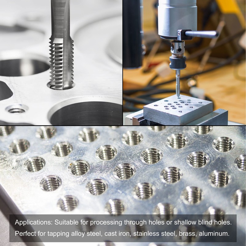 sourcing map Thread Milling Cutter 6-32 UNC M42 HSS 3