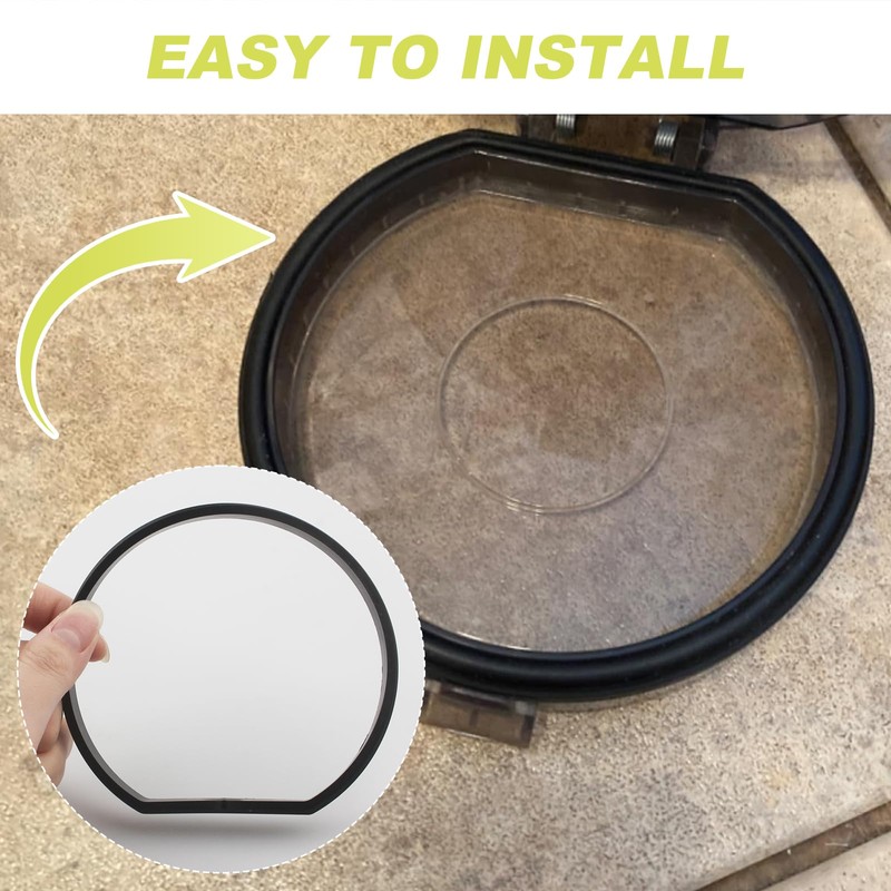 INTHVKIL 4Pcs Replacement Gasket for Ryobi 18v Stick Vacuum Dust