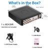 1080P 8CH Surveillance DVR Recorder H.265+ Standalone 4-in-1 CCTV Digital