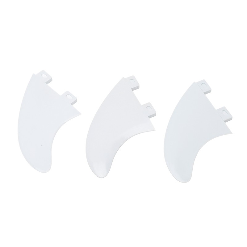 3PCS Surfboard Fin Replacement PVC Paddle Board Fin Surfboard Accessory