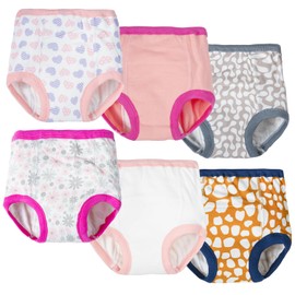 Joyo roy Training Pants For Baby Girl 3 Years 6pack Reusable Training Pants Cloth Nappies Potty Training Pants Girls Pants Potty Training Pants 2-3 Years Reusable Nappies For Girls Nappy Pants Size 3