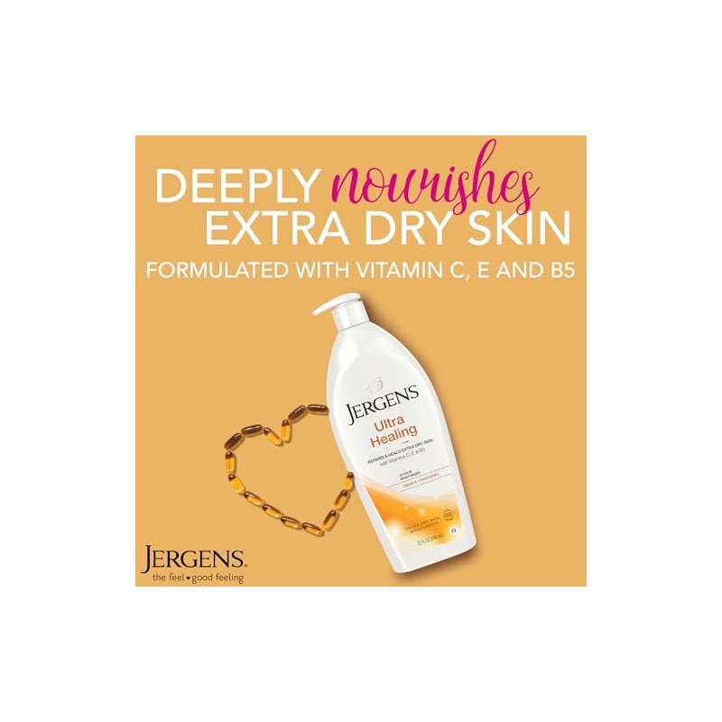 Jergens Ultra Healing Lotion, 32 Ounce