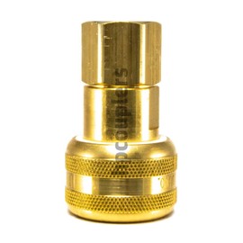 Foster FM3003, 3 Series, Industrial Coupler, Automatic, 1/4" Female NPT, Brass