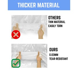 SAIWEYNEE Rain Ponchos for Adults, 4 Pack - Disposable Clear Ponchos with Hood for Theme Parks, Emergency & Outdoor