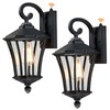 YSN 2 Pack Dusk to Dawn Outdoor Light Fixture Wall