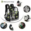 KUI WAN Clear Backpacks for School Large Clear Bookbag with