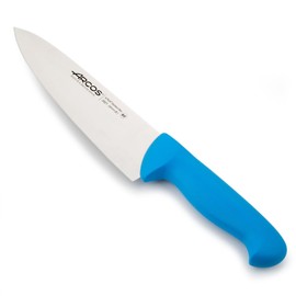 Arcos Serie 2900 - Kochmesser - Klinge Nitrum Edelstahl 200 mm - HandGriff Polypropylen Farbe Blau