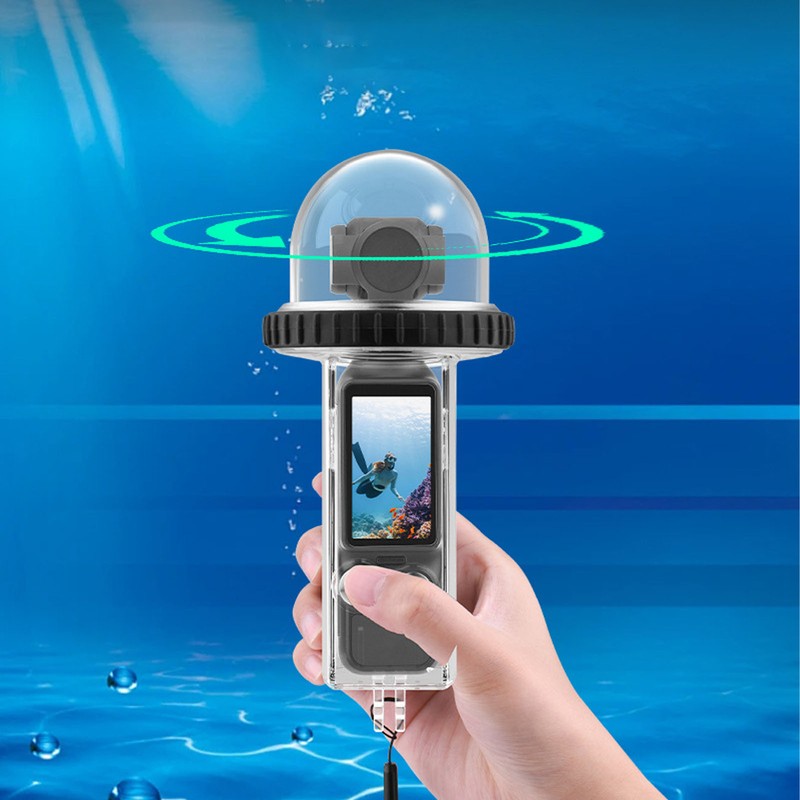 Action Camera Waterproof Housing Case 40m Protective Underwater Dive Housing