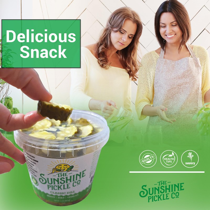 Florida's Favourite Snacking Pickle by The Sunshine Pickle Co -