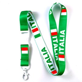Italia/Italy Flag Reversible Lanyard (1)