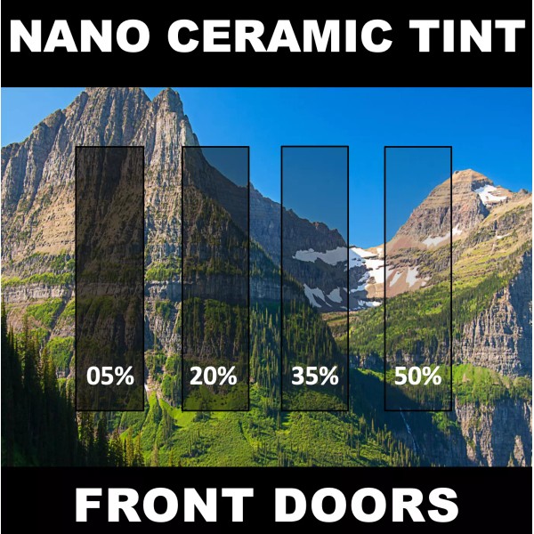 Nano Ceramic GMC Sierra 2500 Crew Cab Precut Front 2