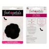 Foot Petals womens Scalloped Ball of Foot Cushion, Black Iris,