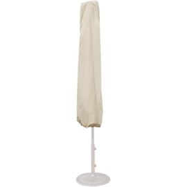 Treasure Garden Umbrella Cover for 6 Foot to 8.5 Foot Round/Octagon Umbrellas w/Champagne-RhinoWeave Fabric