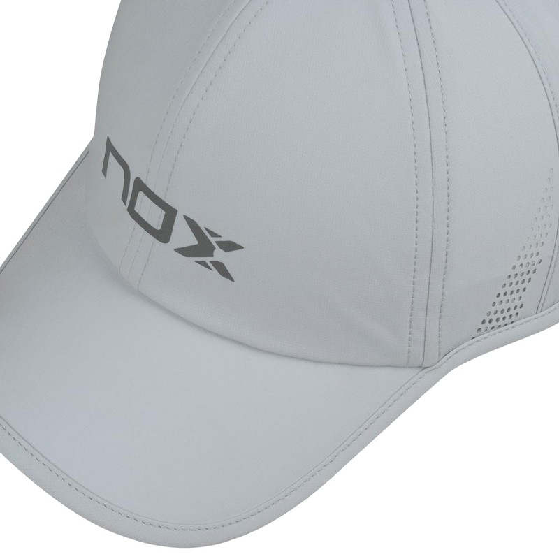 NOX Gorra Padel Tenis, Ligera Transpirable y Diseño Moderno, Ideal