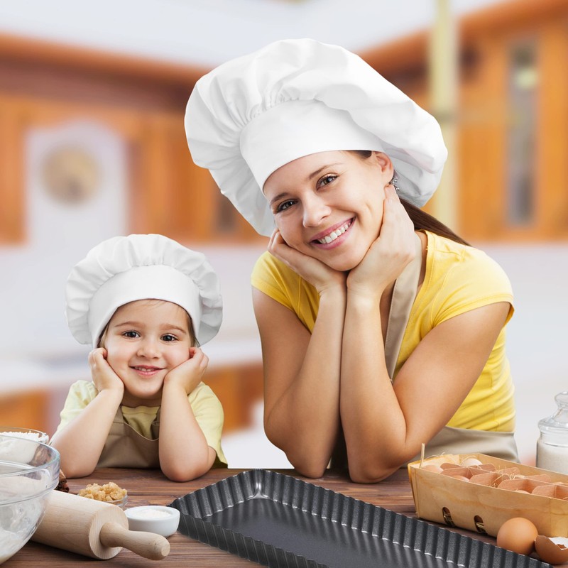 Relaxdays Set of 2 Non-Stick Loose Base Tart Tart Tins