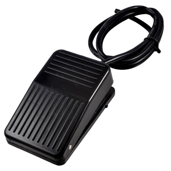 uxcell Foot Pedal Switch Non-Slip Plastic Instant Power AC 250V 10A SPDT 1NO 1NC