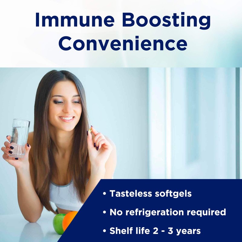 Liposomal Vitamin C 1000mg. 70-Day Supply, 210 Softgel Capsules. Corn-Free,