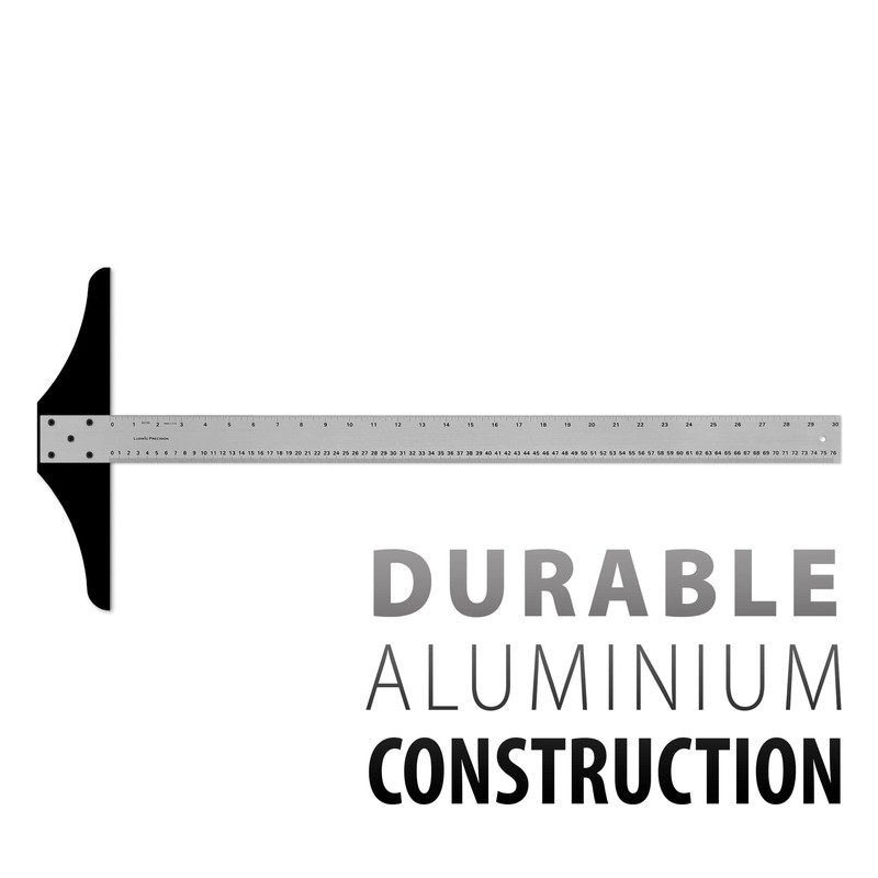 Ludwig Precision Heavy-Duty Aluminum T-Square for Art, Framing & Drafting,
