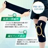 【柔道整復師推奨】RELAXEE 膝サポーター コンプレッションインナー 保温 着圧 薄手 スポーツ 膝固定 蒸れない 高通気性