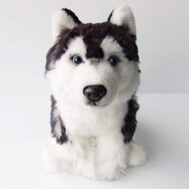 Realistic stuffed dog | Husky