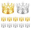 12 piezas de decoración para tartas de corona, mini corona