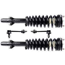 KILOAUTO Struts Suspension Kit fit 2006-2009 for Ford Fusion 2006-2009 for Mercury Milan Front Complete Struts Stabilizer Bar Link