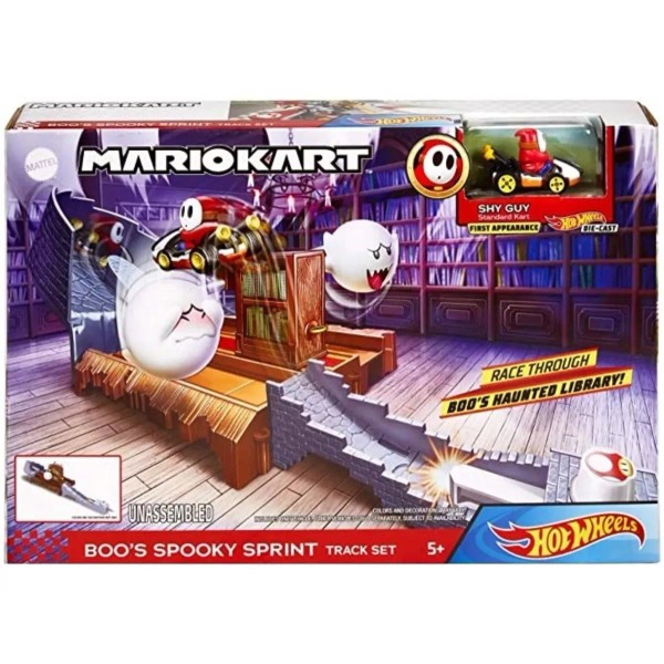Mattel Pista Mario Kart De Niveles Circuito Saltos De Miedo