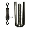 Turnbuckle M5 Form C Eyelet Hook 1 Piece Stainless Steel