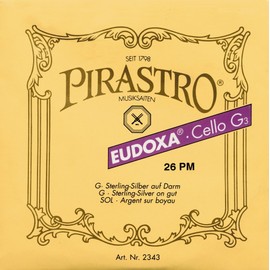 Pirastro 234340 Eudoxa Cello G-3 (26 1/2)