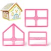 The Cookie Countess Cookie House - 3 Piece Cookie Cutter